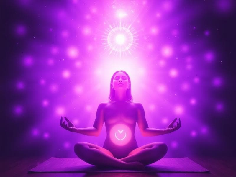 Spiritual healing session